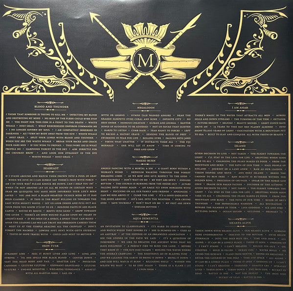 Mastodon : Leviathan (LP, Album, RP, Blu)