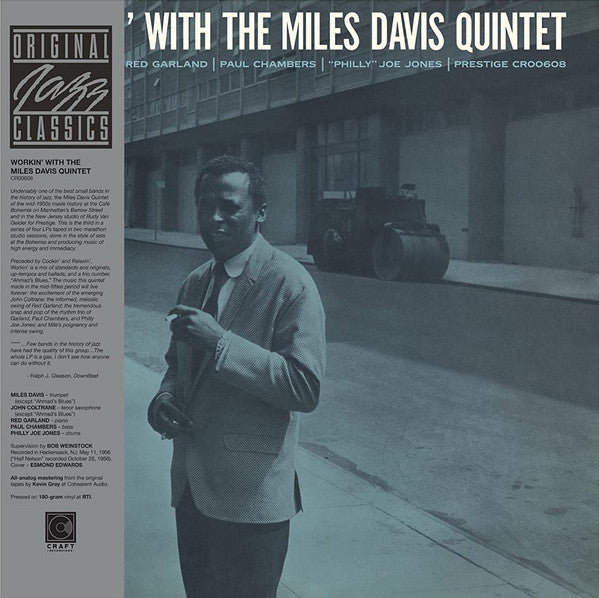 The Miles Davis Quintet : Workin’ With The Miles Davis Quintet (LP, Album, Mono, RE, 180)