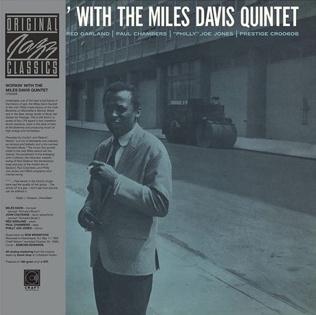 The Miles Davis Quintet : Workin’ With The Miles Davis Quintet (LP, Album, Mono, RE, 180)