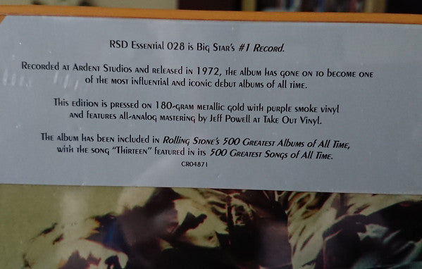 Big Star : #1 Record (LP, Album, RSD, Ltd, RE, Met)