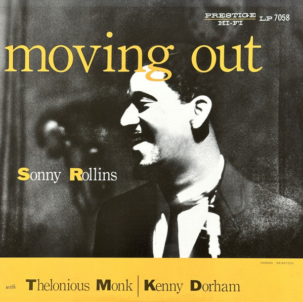 Sonny Rollins : Moving Out (LP, Album, RE, Pit)