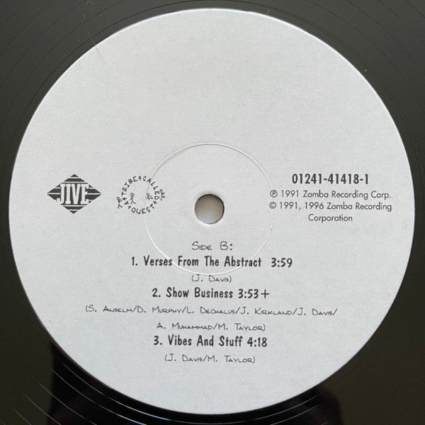 A Tribe Called Quest : The Low End Theory (2xLP, Album, RE, RM, B&W)