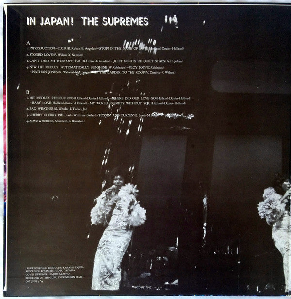 The Supremes : In Japan ! (LP, Album, Quad, Gat)
