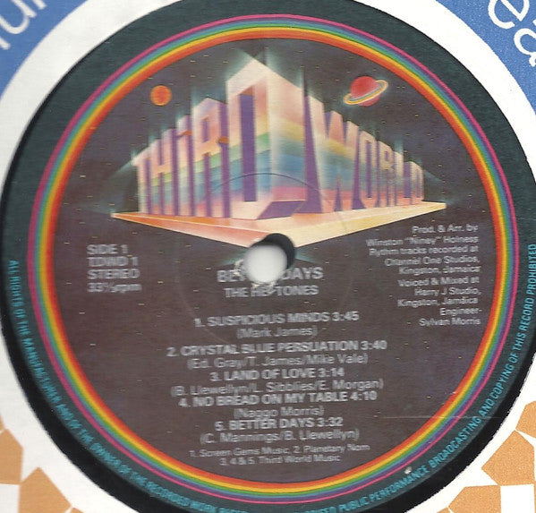 The Heptones : Better Days (LP, Album, Gat)