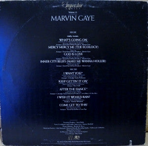Marvin Gaye : Motown Superstar Series Volume 15 (LP, Comp)