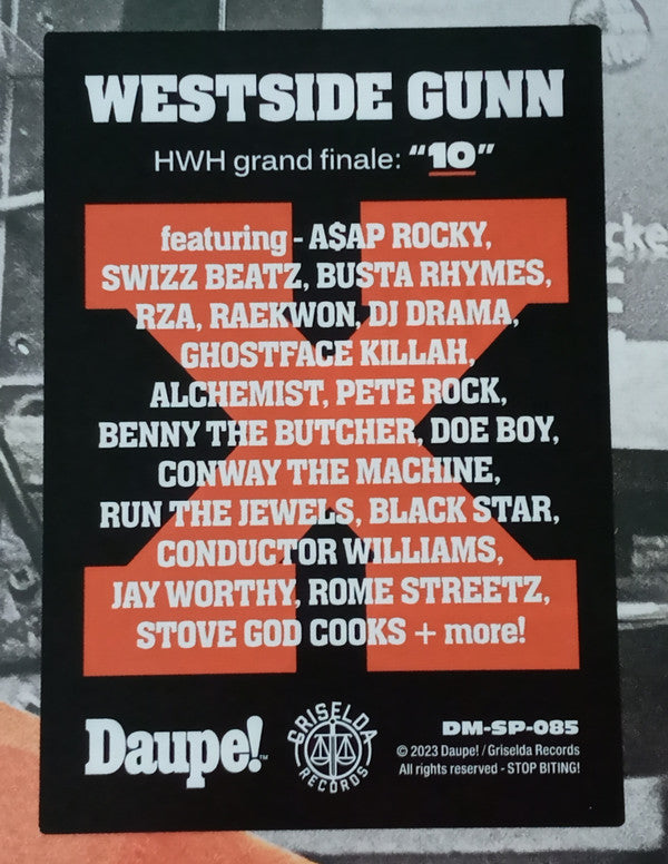 WestsideGunn : 10 (2xLP, Album, Ltd, Num, Ora)