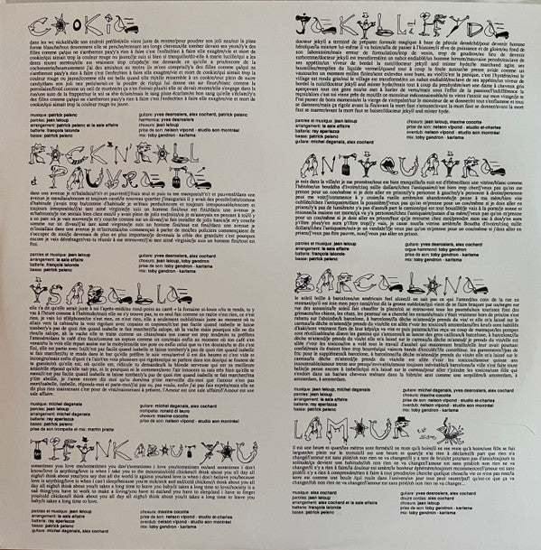 Jean Leloup : L’Amour Est Sans Pitié  (LP, RP)