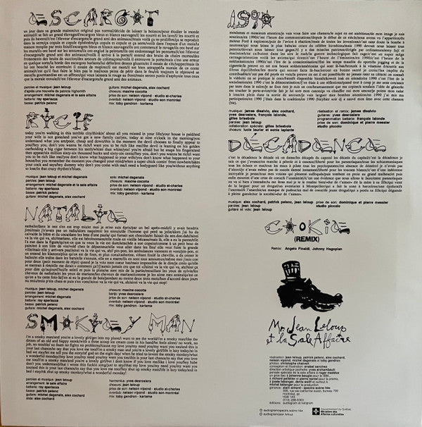 Jean Leloup : L’Amour Est Sans Pitié  (LP, RP)