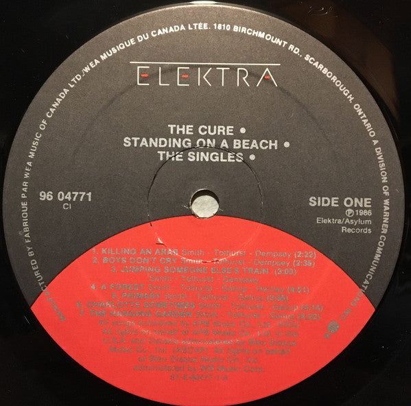 The Cure : Standing On A Beach - The Singles (LP, Comp)