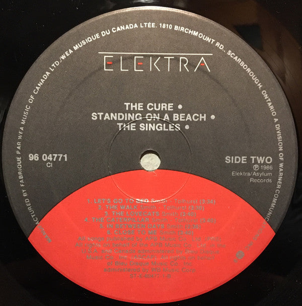 The Cure : Standing On A Beach - The Singles (LP, Comp)