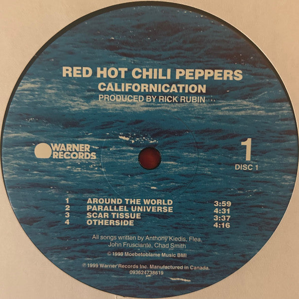 Red Hot Chili Peppers : Californication (2xLP, Album, RE)