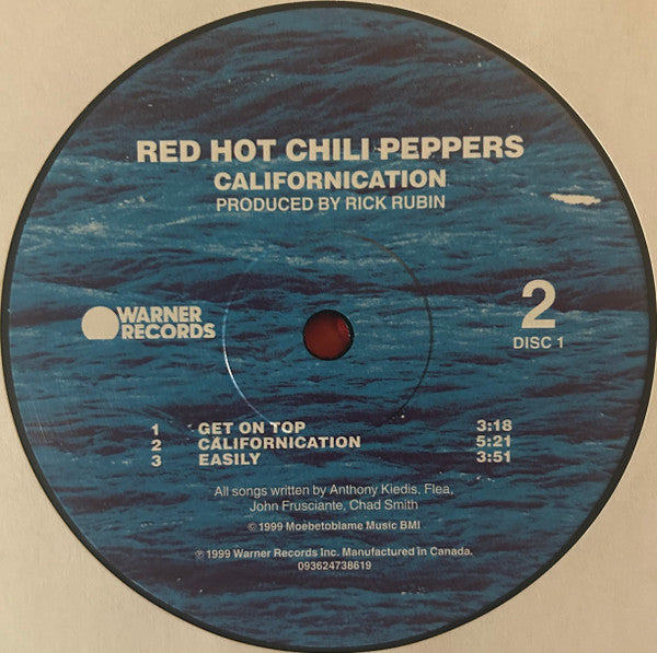 Red Hot Chili Peppers : Californication (2xLP, Album, RE)