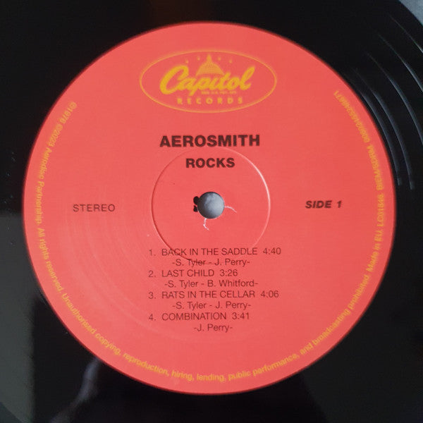 Aerosmith : Rocks (LP, RE, RM, RP)