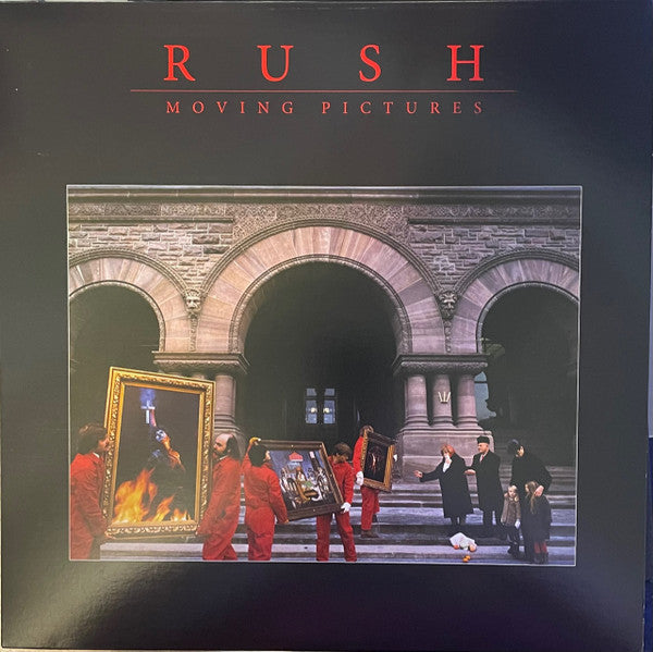 Rush : Moving Pictures (LP, Album, Ltd, RE, Whi)