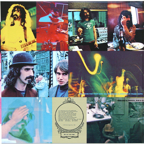 Frank Zappa : Hot Rats (LP, Album, RE, RM, 200)