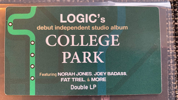 Logic (27) : College Park (2xLP, Album)