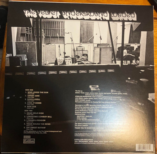The Velvet Underground : Loaded (LP, Album, RE, Mem)