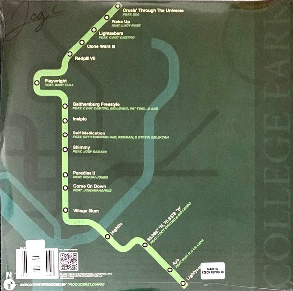 Logic (27) : College Park (2xLP, Album, Ltd, Whi)