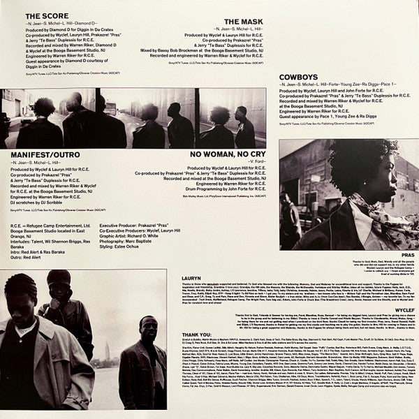 Fugees : The Score (2xLP, Album, RE)