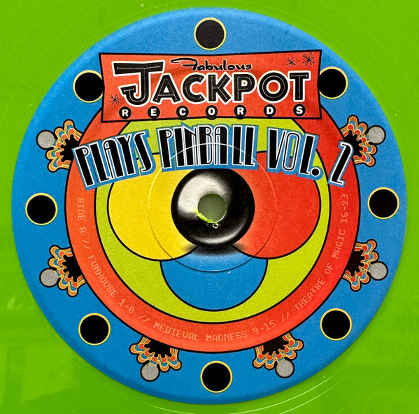 Various : Jackpot Plays Pinball Vol. 2 (LP, Album, Ltd, Lim)