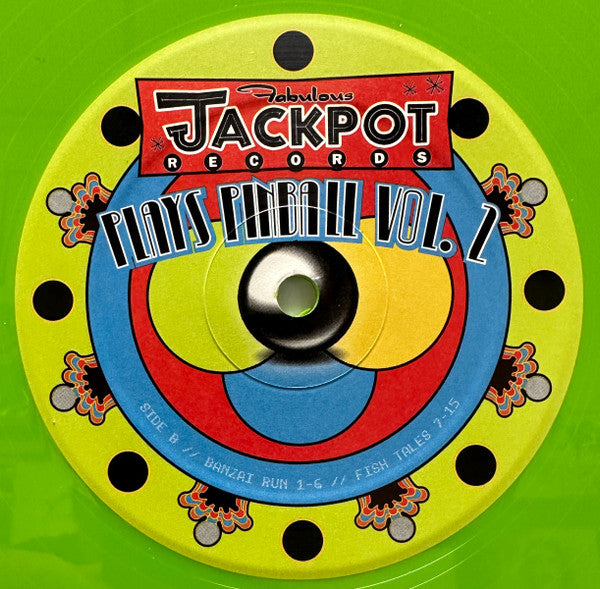 Various : Jackpot Plays Pinball Vol. 2 (LP, Album, Ltd, Lim)