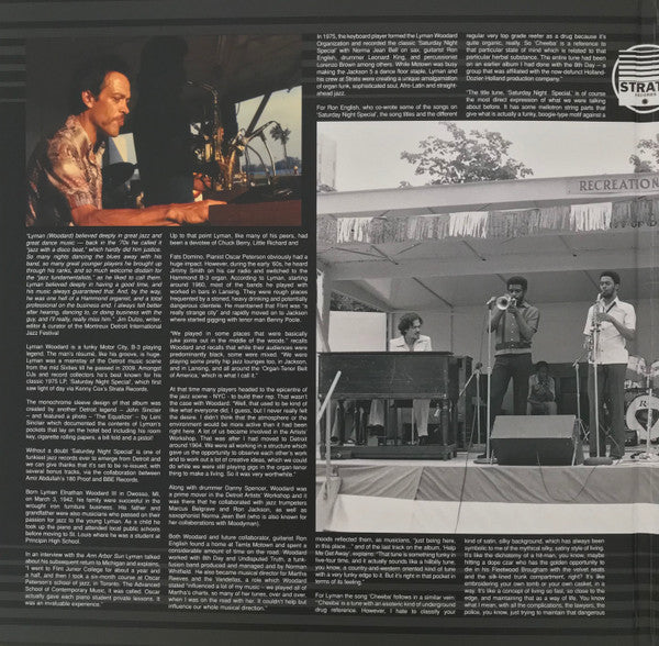 The Lyman Woodard Organization : Saturday Night Special (2xLP, Album, RE)