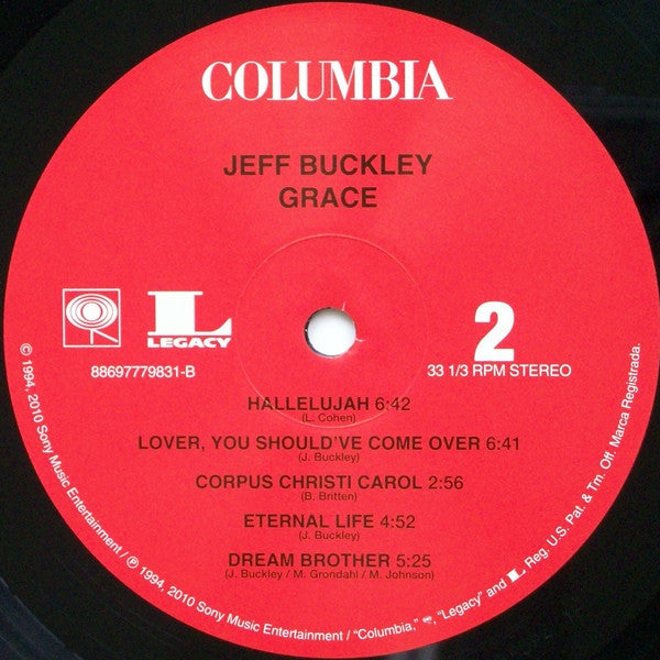 Jeff Buckley : Grace (LP, Album, RE, 180)