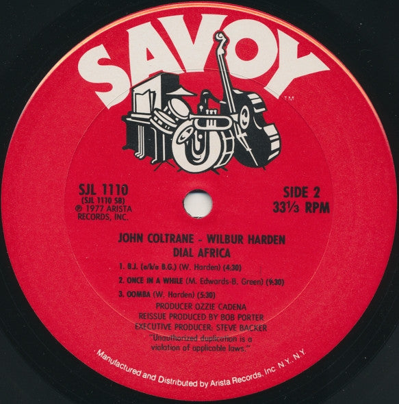John Coltrane - Wilbur Harden : Dial Africa (LP, Comp)