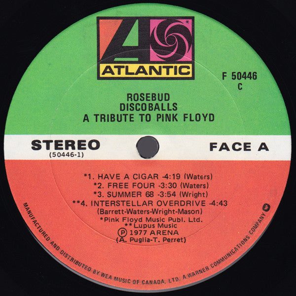 Rosebud : Discoballs (A Tribute To Pink Floyd) (LP, Album)