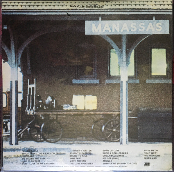 Stephen Stills, Manassas : Manassas (2xLP, Album, RE, 200)