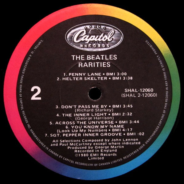The Beatles : Rarities (LP, Comp, Gat)