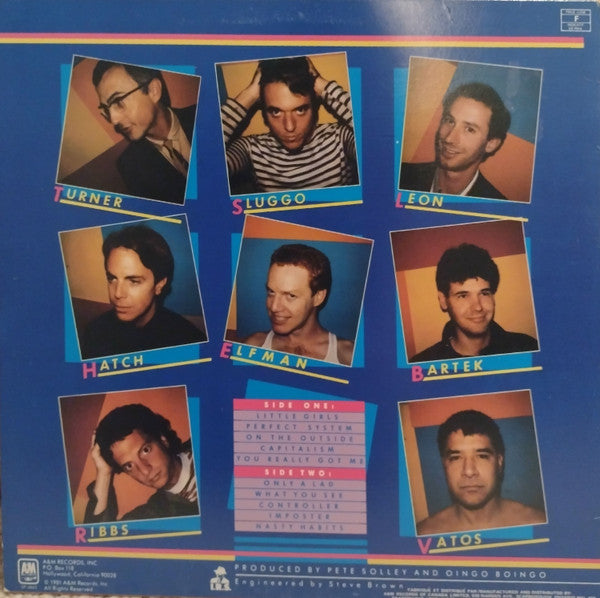 Oingo Boingo : Only A Lad (LP, Album)