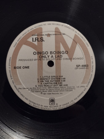 Oingo Boingo : Only A Lad (LP, Album)