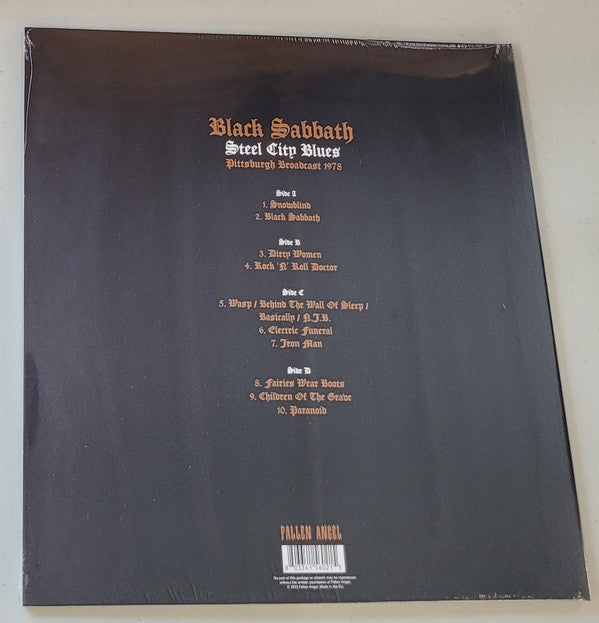 Black Sabbath : Steel City Blues (2xLP, Album, Ltd, Unofficial, Cle)