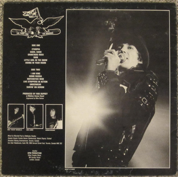 The Forgotten Rebels : The Pride And The Disgrace (LP, Album)