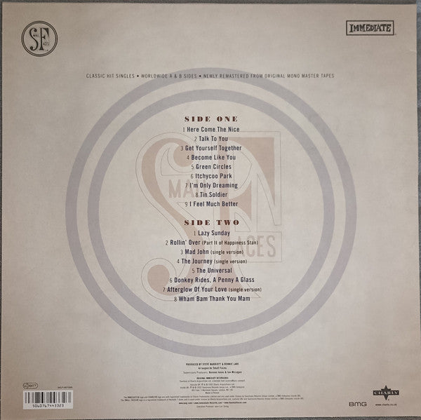 Small Faces : Greatest Hits The Immediate Years 1967 - 1969 (12", Album, Comp, Mono, Ltd, RE)