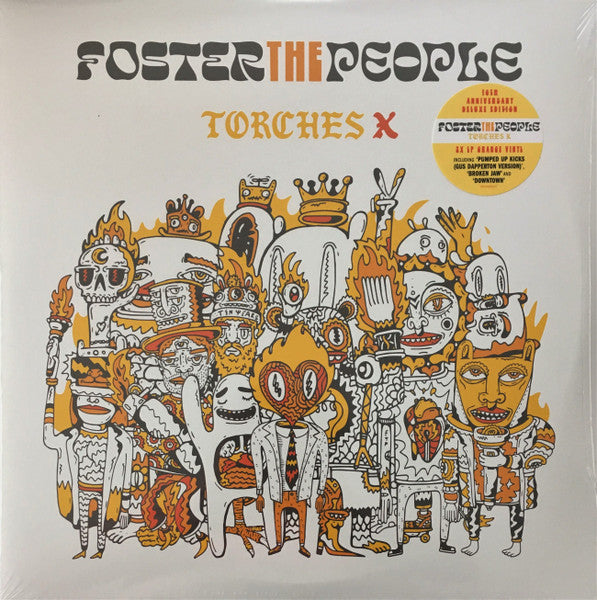 Foster The People : Torches X (2xLP, Album, Dlx, RE, Ora)