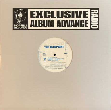 Jay-Z : The Blueprint (2xLP, Advance, Album, Promo, Cle)