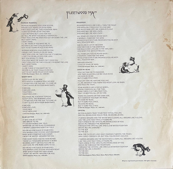 Fleetwood Mac : Fleetwood Mac (LP, Album, RE)