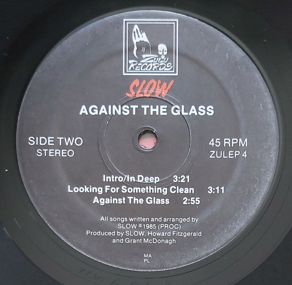 Slow (2) : Against The Glass (12", EP)