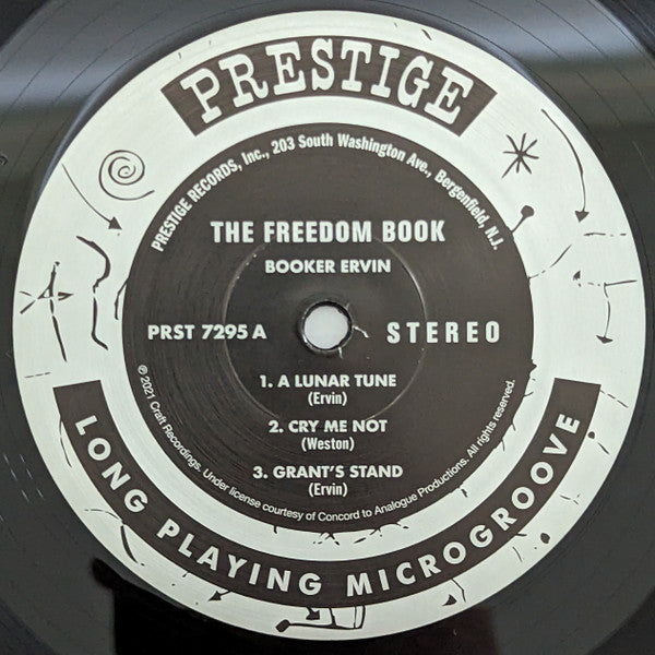 Booker Ervin : The Freedom Book (LP, Album, Ltd, RE, RP, 180)