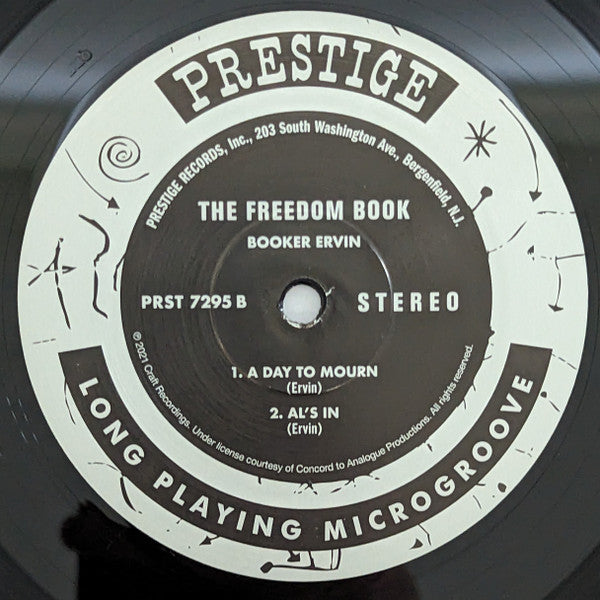 Booker Ervin : The Freedom Book (LP, Album, Ltd, RE, RP, 180)