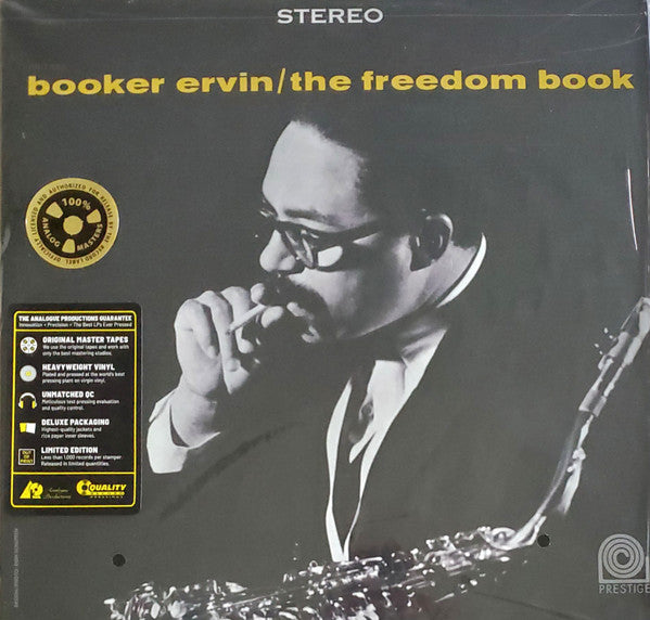 Booker Ervin : The Freedom Book (LP, Album, Ltd, RE, RP, 180)