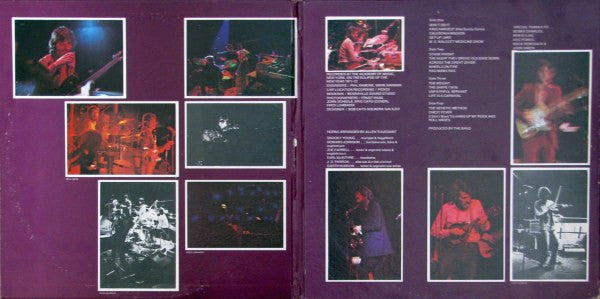 The Band : Rock Of Ages (The Band In Concert) (2xLP, Album)