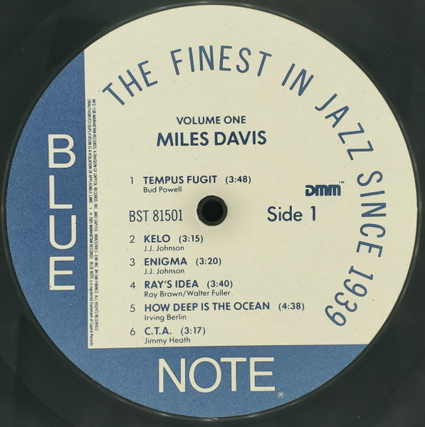 Miles Davis : Volume 1 (LP, Comp, Mono, RE, RM, DMM)