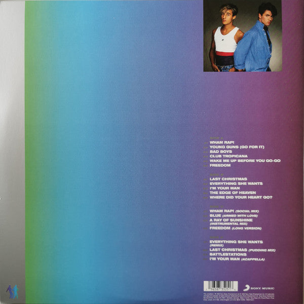Wham! : The Singles (Echoes From The Edge Of Heaven) (2xLP, Comp, M/Print)