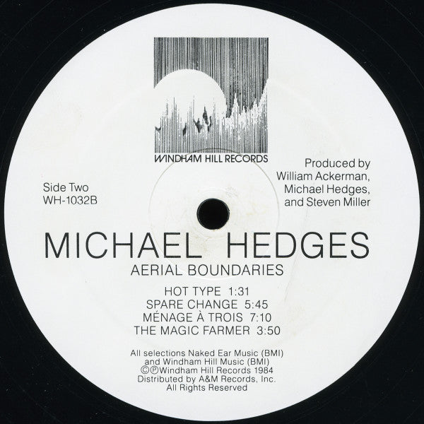 Michael Hedges : Aerial Boundaries (LP, Album, RTI)