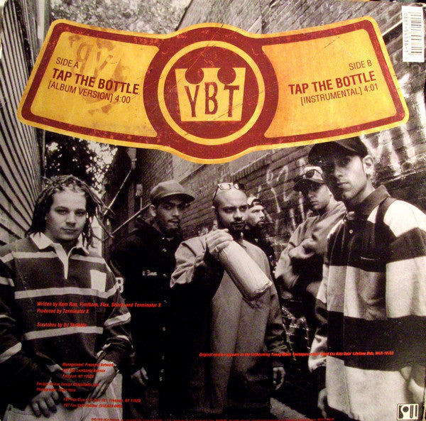 Young Black Teenagers : Tap The Bottle (12", Single)