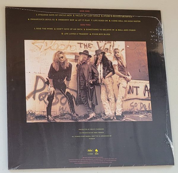 Poison (3) : Flesh & Blood (LP, Album, RE, Sea)