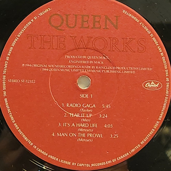 Queen : The Works (LP, Album)